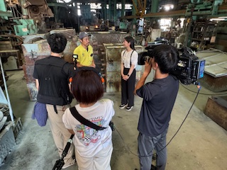 テレビ静岡　ただいまテレビ　武村鋳造所